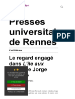 L'Œil Littéraire - Le Regard Engagé Dans L'Île Aux Fleurs de Jorge Furtado - Presses Universitaires de Rennes