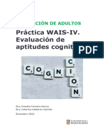 WAIS-IV PRÁCTICA Evaluacion de La Cognición ACT