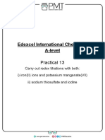 CP 13 - Carry out Redox Titrations