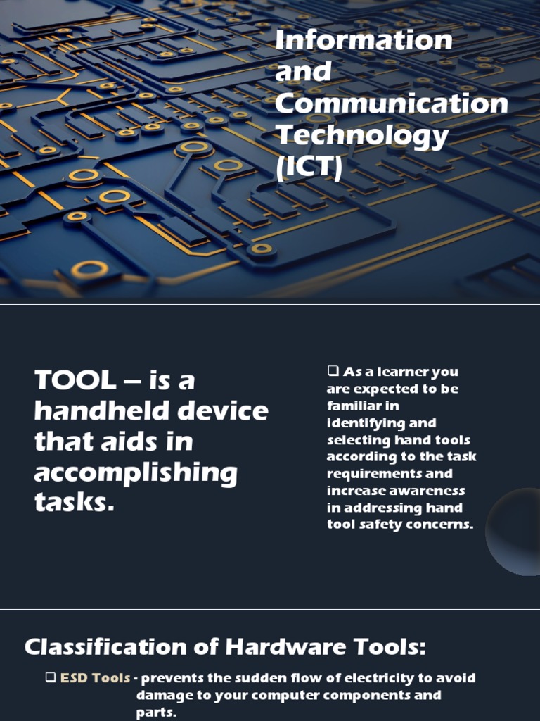 Classification of Hardware Tools | PDF | Screw | Electrostatic Discharge