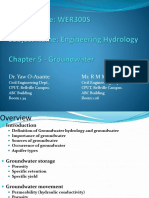 Chapter 5 Groundwater