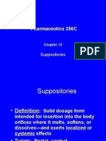 Lecture 3 - Suppositories