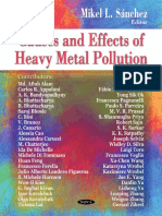 Causes and Effects of Heavy Metal Pollution - Mikel L. Sanchez