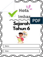 Nota Imbas Sejarah Tahun 6