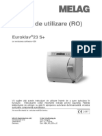 Manual de Utilizare (RO) : Euroklav 23 S+