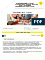 Actividad II - Formulacion Y CONTROL de P.