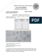 Asignación 7 Administración de Proyectos