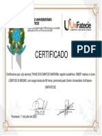 Certificado Lider de Si Mesmo