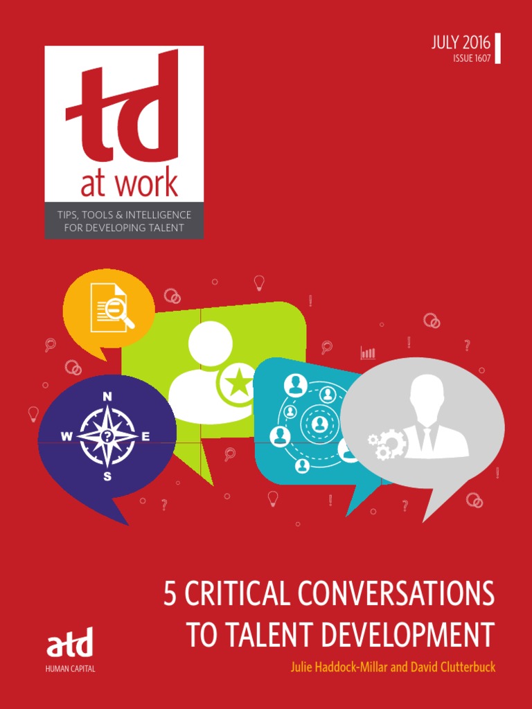Critical Conversations To Talent DevelopmentTD | PDF | Employment ...