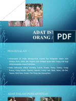 Adat Istiadat Orang Asli AIRIL