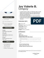 Ompy, Joy Valerie B. - Applicant Resume
