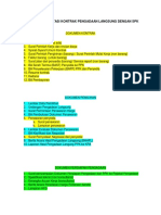 Urutan Dokumen Kontrak Pengadaan Langsung
