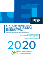 Statistik Hotel Dan Akomodasi Lainnya Di Indonesia 2020 (Pekerja, Pendapatan, Dan Pengeluaran)