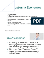 Intro To Economics