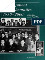 Development of Mathematics, 1950-2000