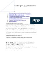 10 Buenas Razones para Jugar La Defensa Grunfeld