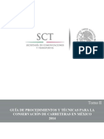 Guía de Procedimientos y Técnicas para La Conservación de Carreteras en México 2014 - Tomo II
