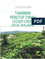 6 Buku Tanaman Penutup Tanah (Cover Crop) Untuk Reklamasi Tambang Batubara