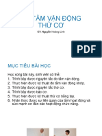 ĐO TẦM VẬN ĐỘNG THỬ CƠ BMT