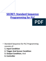 SECRET: Standard Sequence Programming For PLC