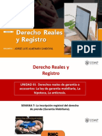 La Inscripción Registral Del Derecho de Prenda (Garantía Mobiliaria)