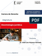 Guía Deontología Jurídica