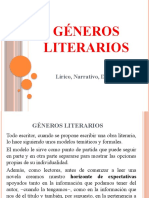 Géneros Literarios Nuevo