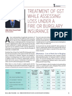 Treatment To GST While Assessing A Loss