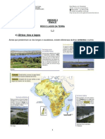 C) África: Ríos e Lagos: Aínda Que Predominan Os Ríos Longos e Caudalosos, Existen Diferenzas Dunhas Vertentes A Outras