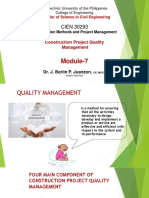 Module 7 Construction Project Quality Management