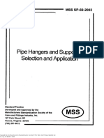 MSS 69 Pipe Hangers and Supports