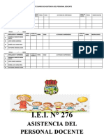 Parte Diario de Asistencia Del Personal Docente 110