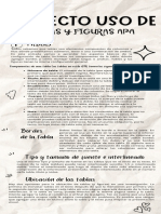 Tablas y Figuras en APA