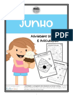 Pack Atividades Linguagem Articulação Junho