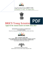 BRICS YSF2023 Announcement