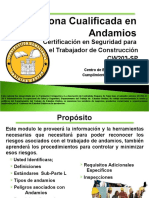 ANDAMIOS - REQUISITOS DE SEGURIDAD