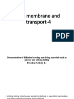 Cell Membrane and Transport 4-Practical Activity