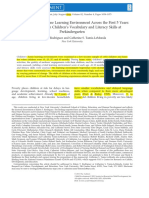 2011 L Rodríguez-Trajectories of The Home Learning Environment Across 5 Years - Child Dev