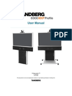 Videoconferencing Tandberg Profile 6000 MXP User Manual