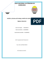 Analisis y Técnicas Del Trabajo