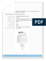 Recibo - Estructura - Proyecto Emprendedor - Parte II PDF
