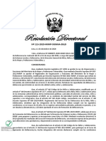 Resolución Directoral Curso Virtual Del 25 Al 31 de Mayo de 2020.