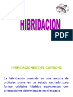 Hibridacion Del Atomo de Carbono