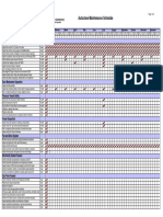 Maintenance Autoclave Schedule