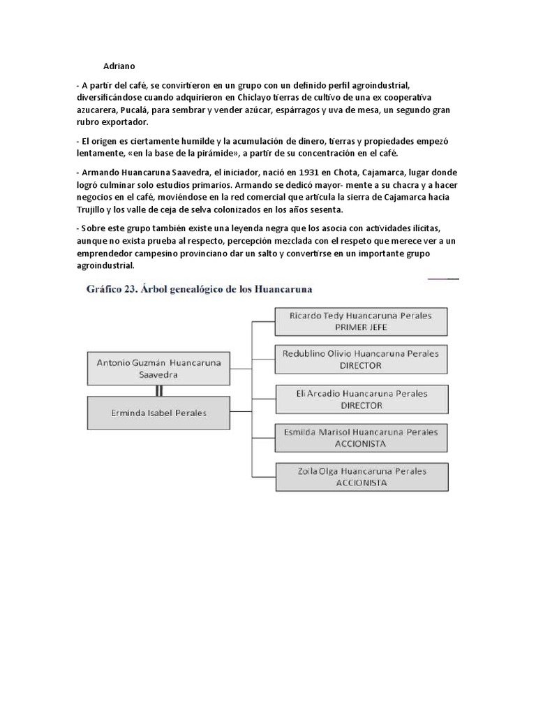 El Grupo Huancaruna Parte de Adriano | PDF | Ciencias sociales