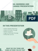 Global Warming and Climate Change Presentation