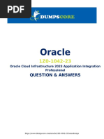 Oracle: Question & Answers