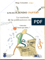Demoliendo Papers-Diego Golombek