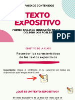 Clase 1 Lenguaje - Texto Expositivo