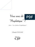 Vous Avez Dit Prophétique - Claude PAYAN - 230714 - 192529